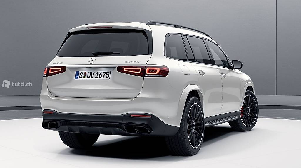  AMG Endrohrblenden im GLS 63 AMG Design - schwarz