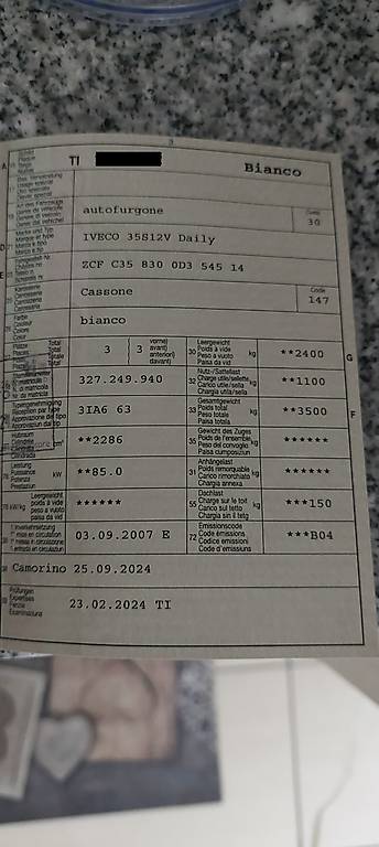 Iveco 35S 12V Daily