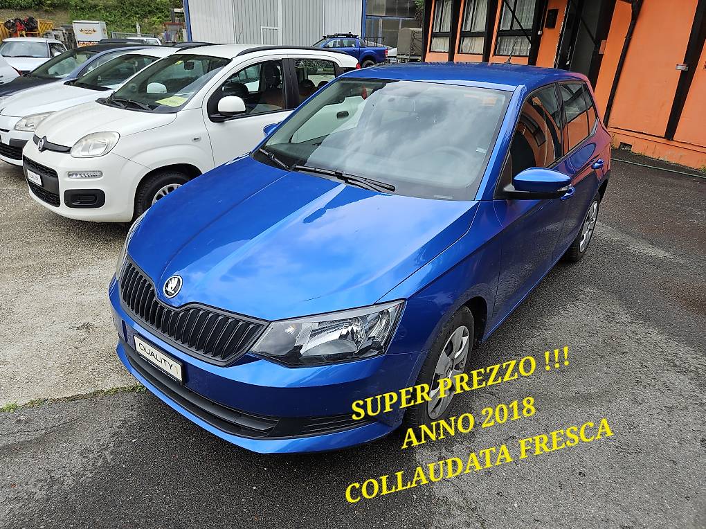 skoda fabia del 2018 collaudata garanzia 12m